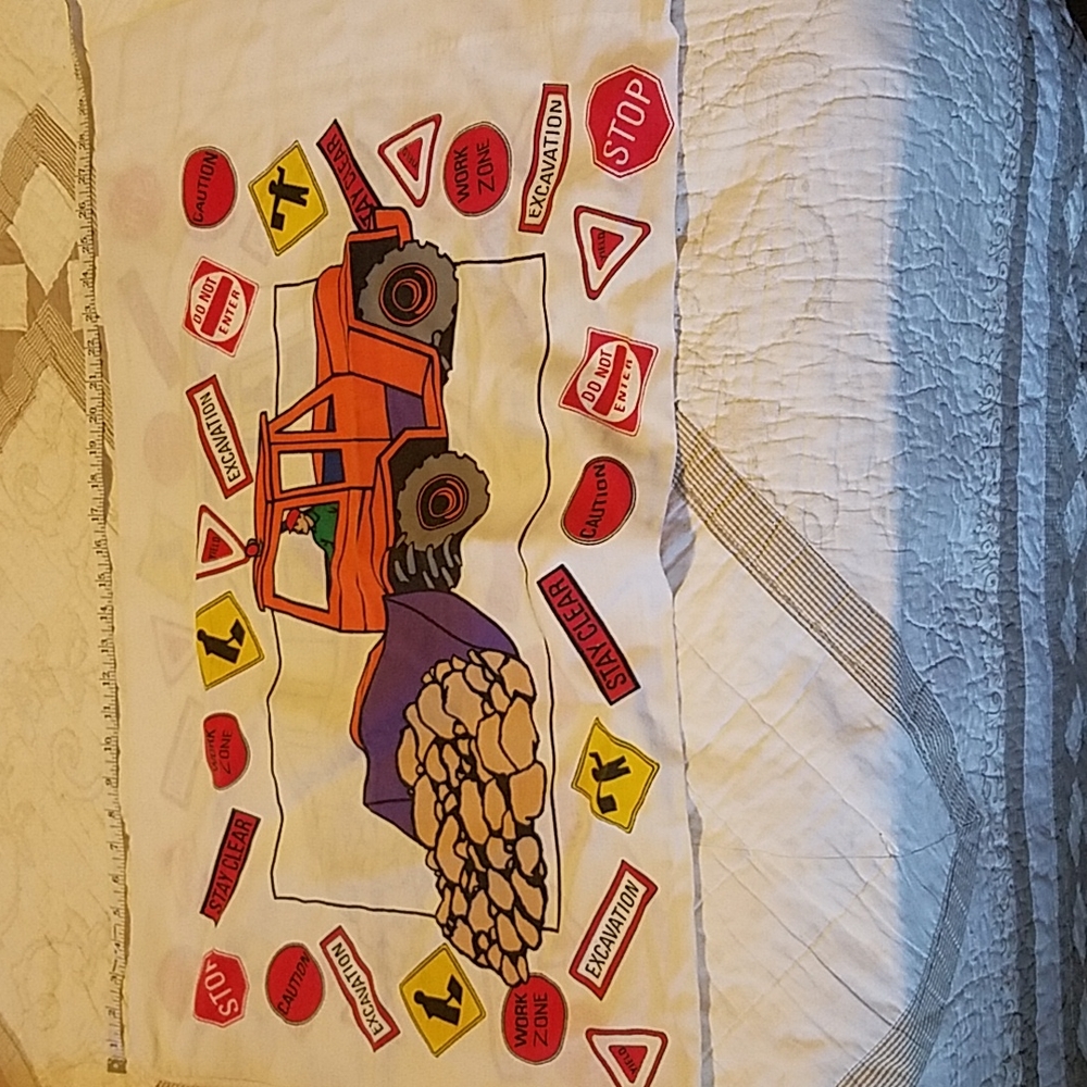 Free with bundle.  Fun pillowcase.  Good condition